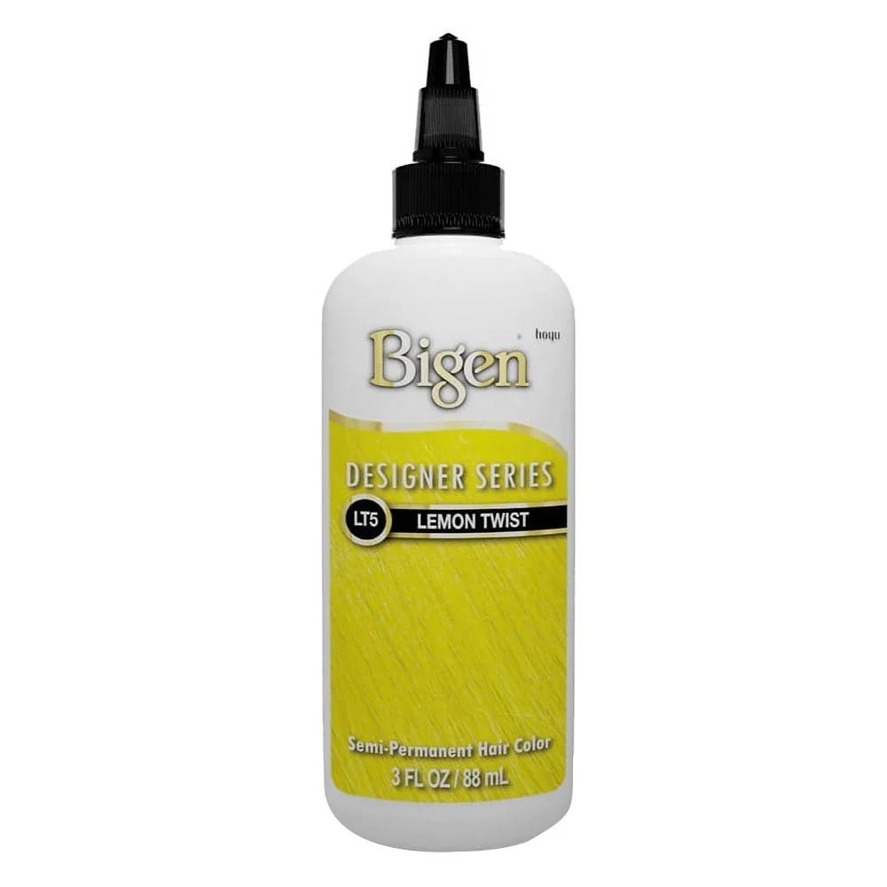Advanced Bigen Semi Permanent Hair Color LT5 Lemon Twist 3Oz 88Ml Lightweight