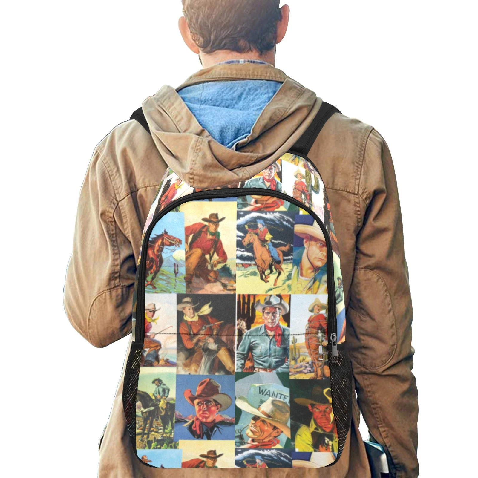 Advanced Cowboy Collage Backpack Practical