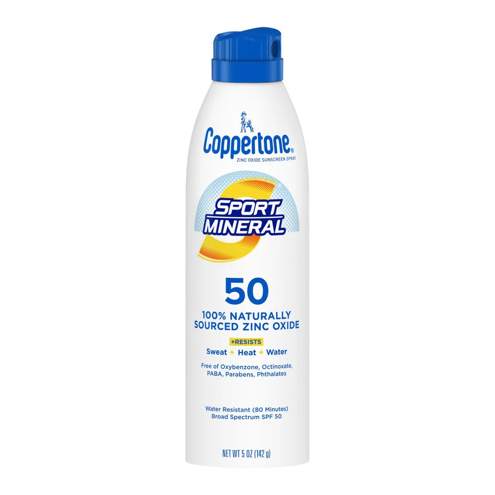 User-Friendly Coppertone Sport Mineral Sunscreen Spray SPF 50 5 Oz Quality