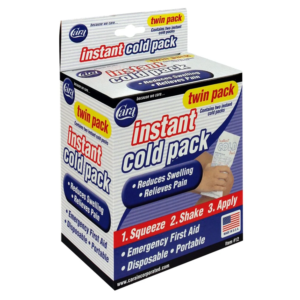 Trendy Cara No 12 Instant Cold Pack for Reducing Swelling and Pain 2Ea Sustainable