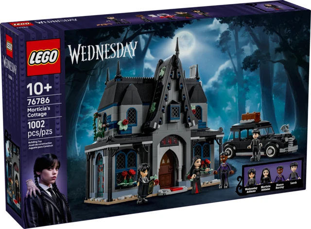 Fashionable Wednesday Morticia's Cottage Responsible