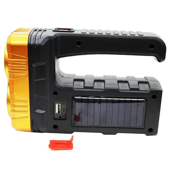 Practical Dual LED Solar Lantern with USB Charging Fine