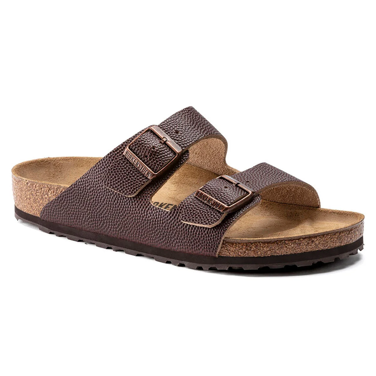Quality Birkenstock Men's Arizona Grip Horween Embossed Leather Sandals Breathable