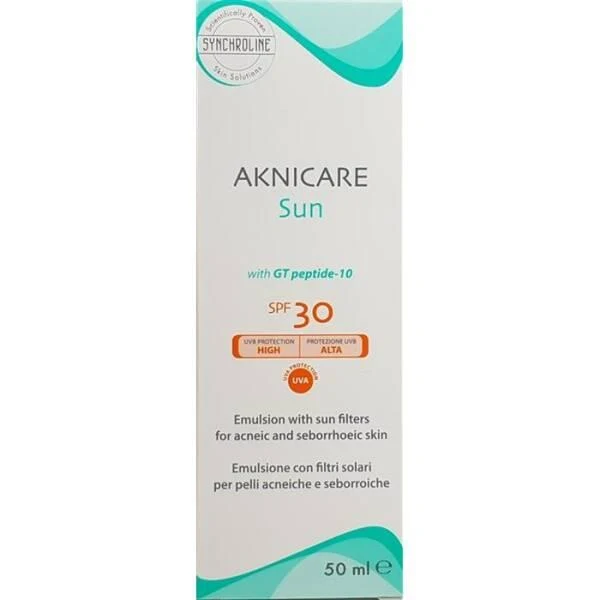 Casual Synchroline Aknicare Sun SPF30 Sunscreen Cream for Acne-Prone Skin - 1.69 fl oz Relaxed