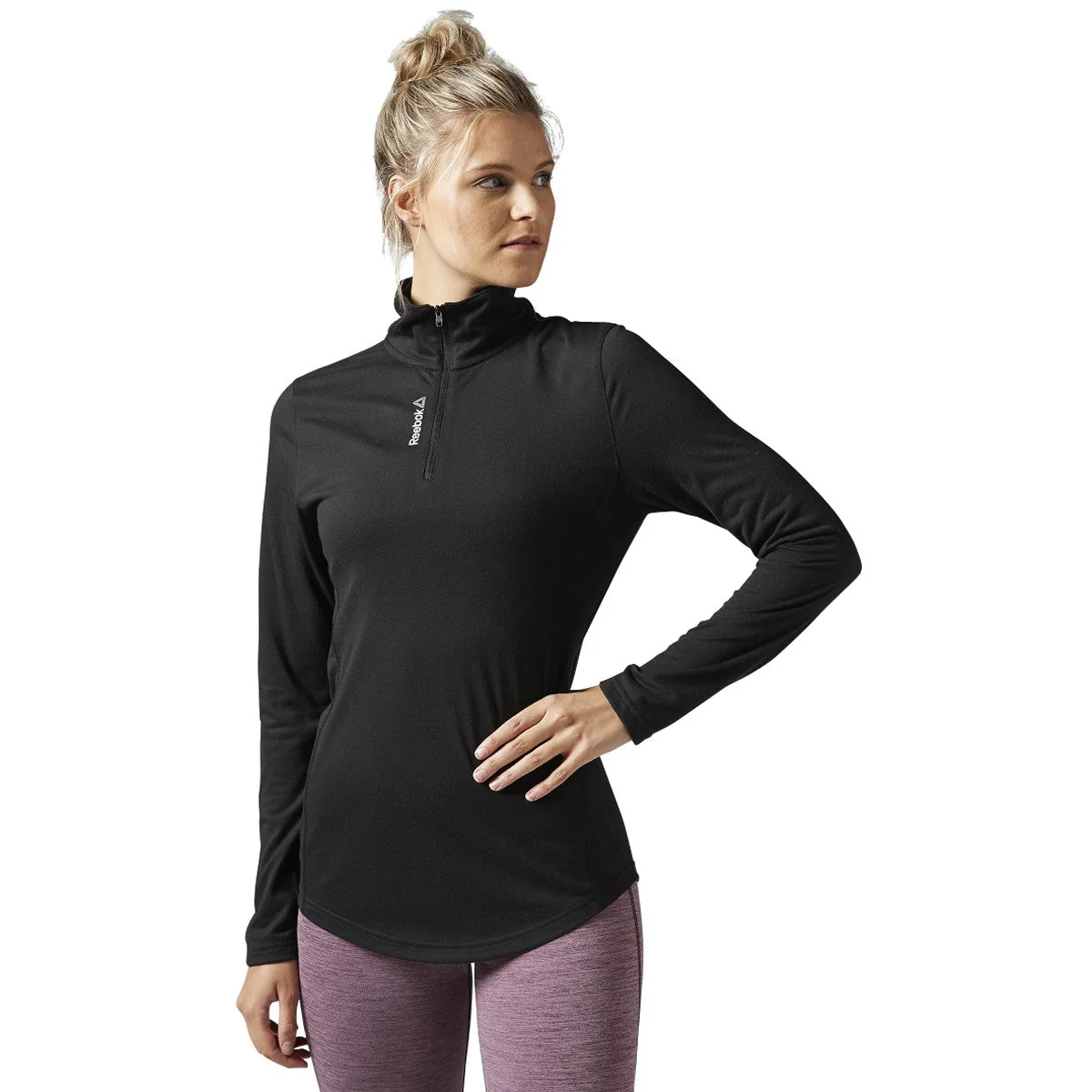 Prestigious Reebok Women's Workout Ready Supremium 2.0 1 4 Zip Half Zip Quarter Zip Verified