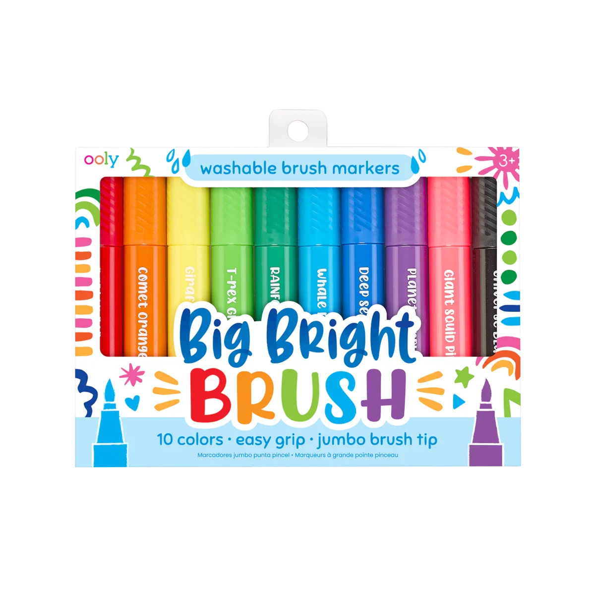 Authentic Big Bright Brush Brush Markers Responsible