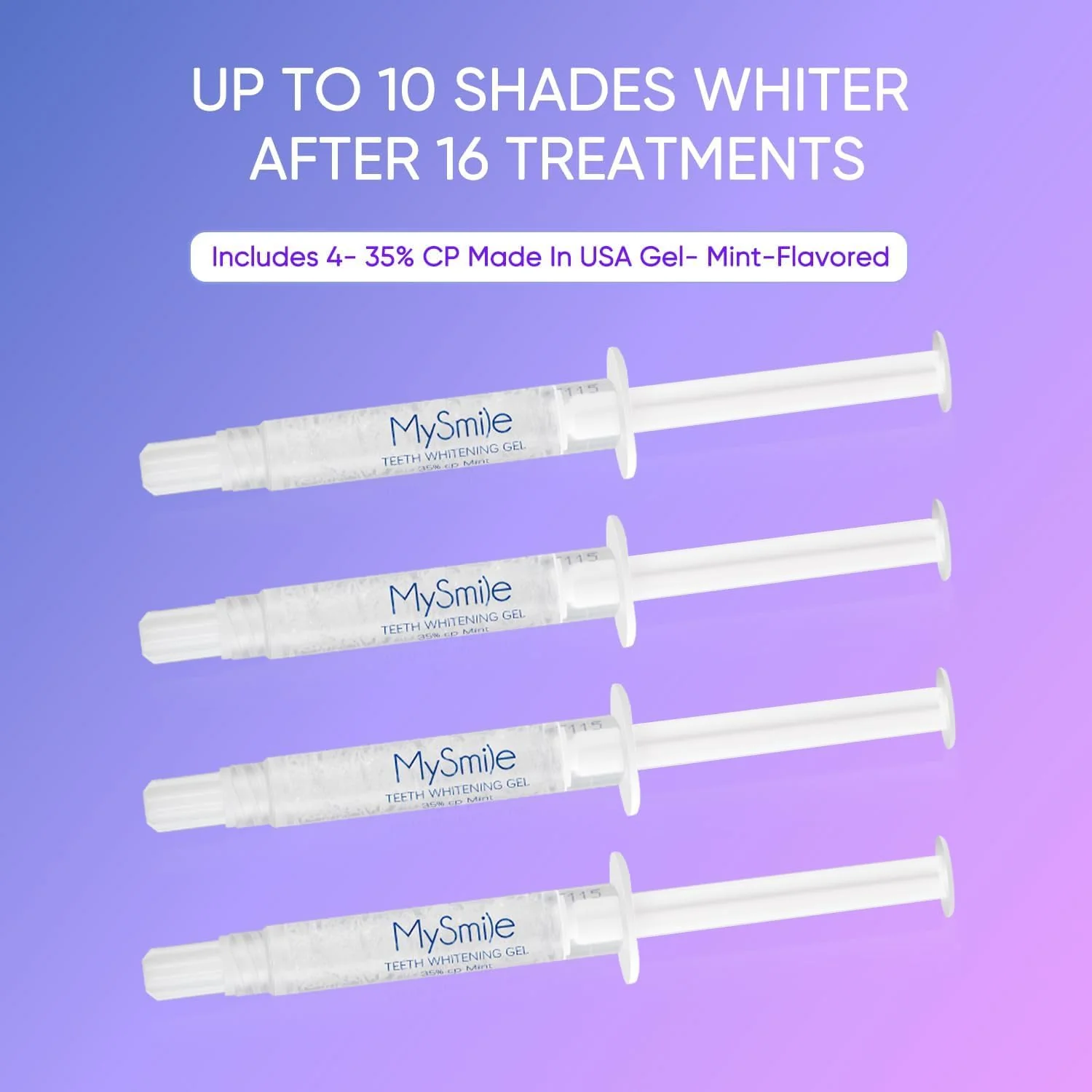 Casual MySmile Deluxe 10 Min Teeth Whitening Kit with 28 LED Light High-Quality