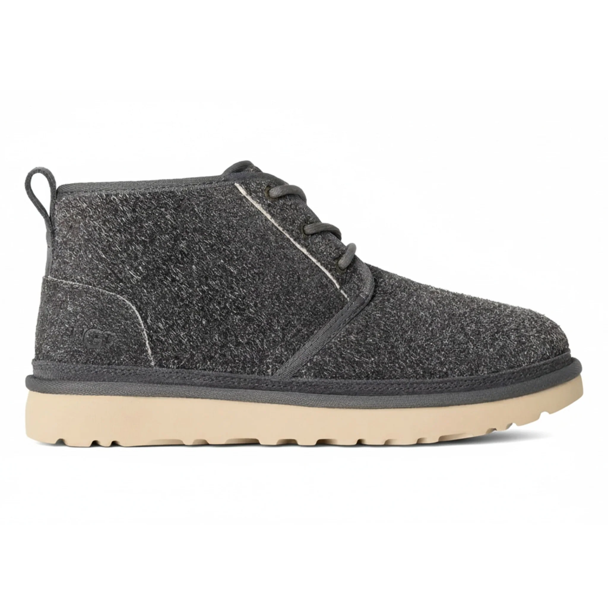 Effective UGG Men's Neumel Shaggy Suede Boot 'Dark Grey' Boots Fine Crafted