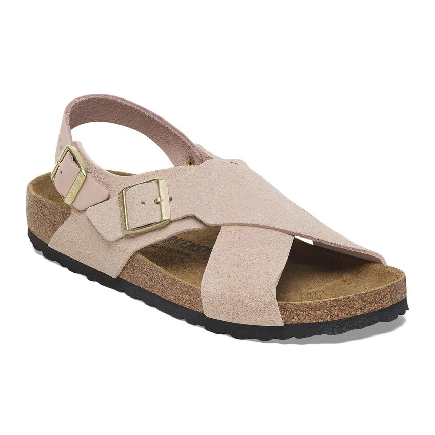 Versatile Birkenstock Unisex Tulum Nubuck Leather Light Rose Smart