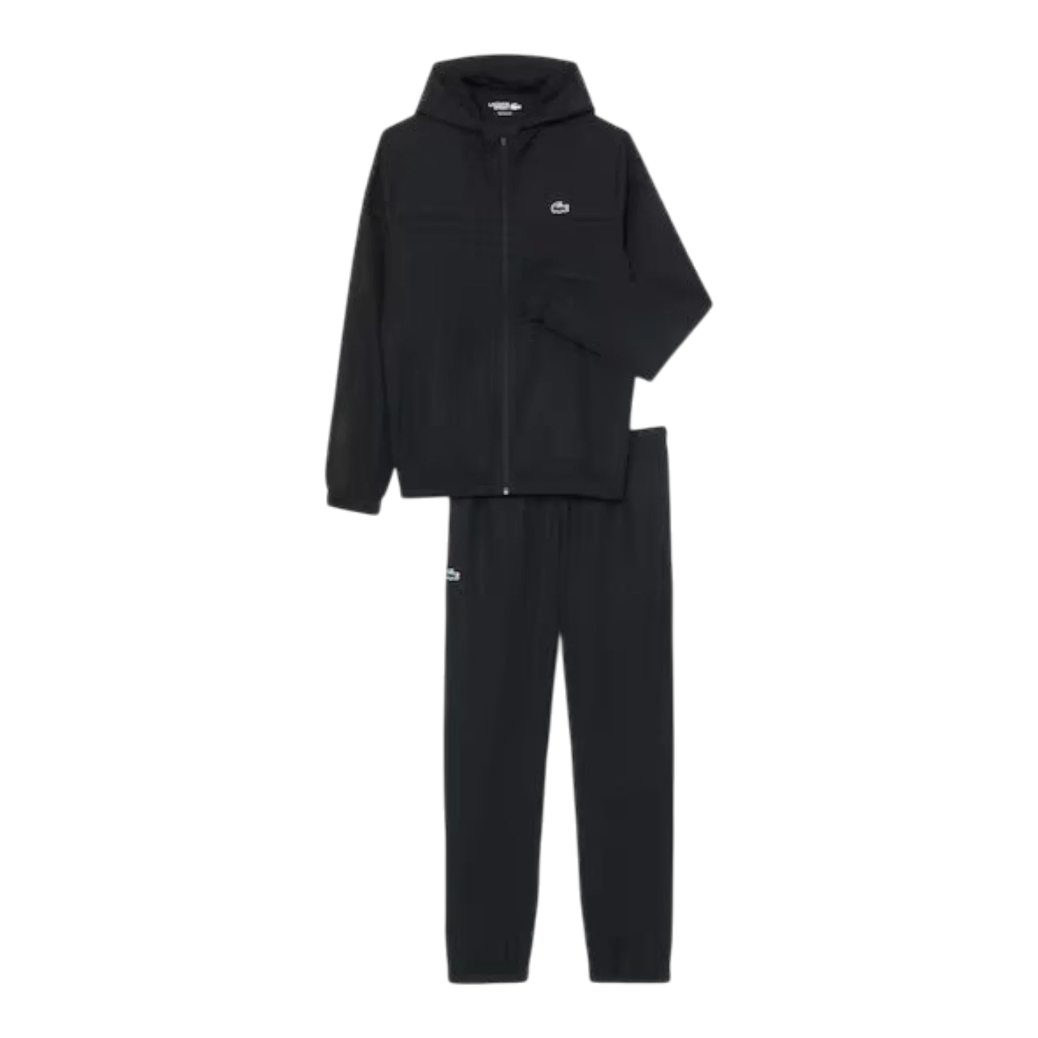 Top-Quality Lacoste Tracksuit Mens Black Green