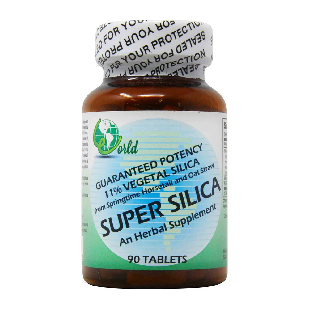 User-Friendly World Organics Super Silica Supplement Tablets 90 Ea Classic