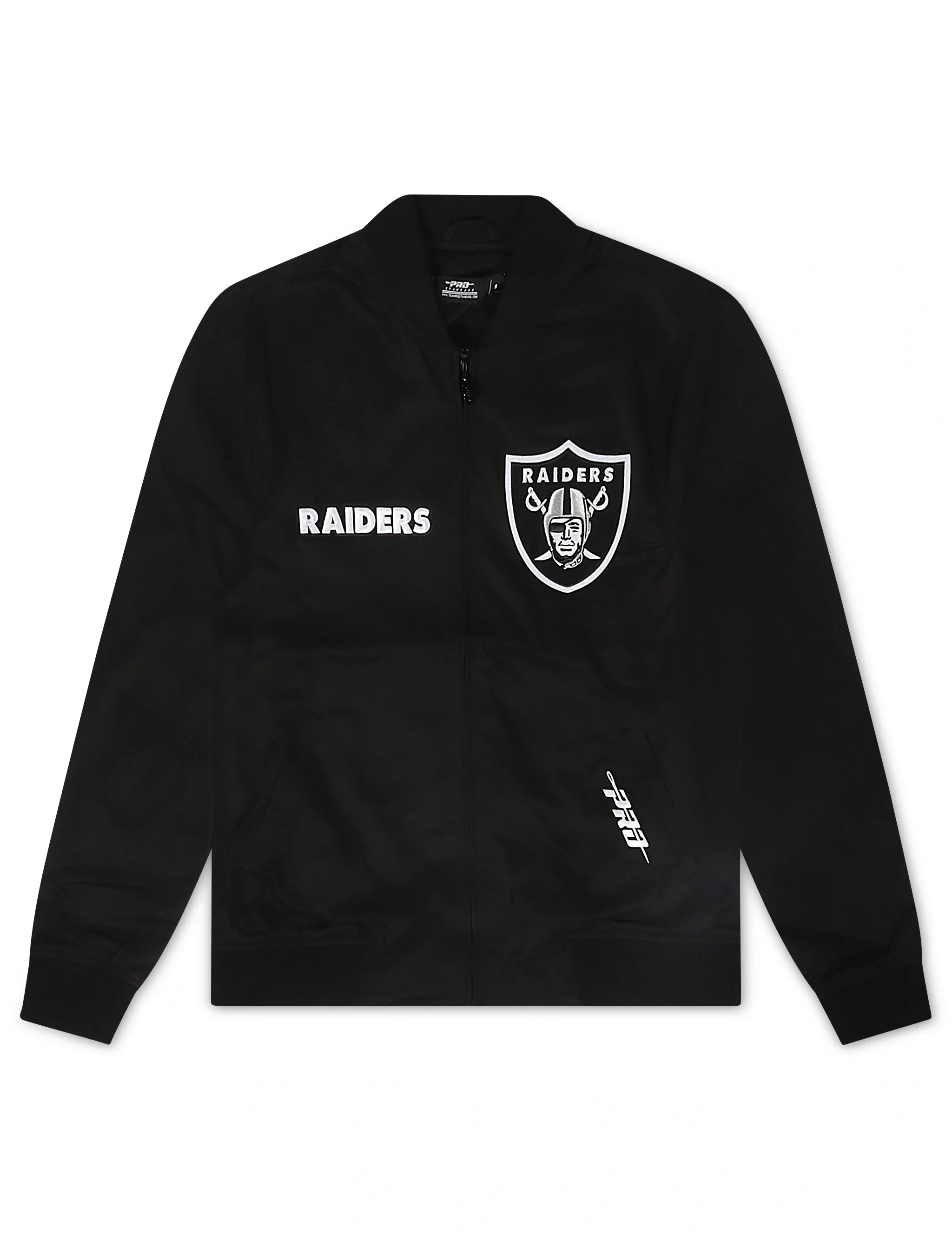 Traditional Pro Standard LV Raiders Wingspan Twill Jacket - Black Elegant