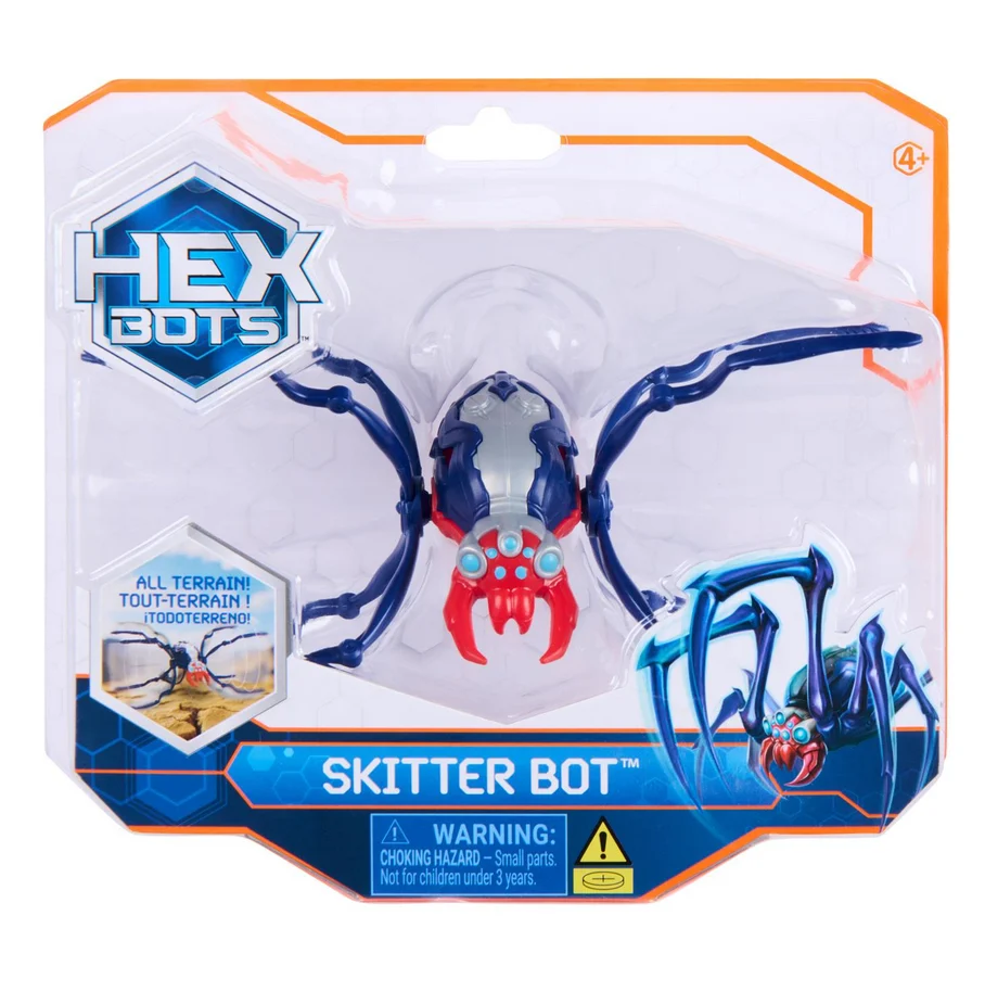 Soft Hex Bots Skitter Bot Spider Unique