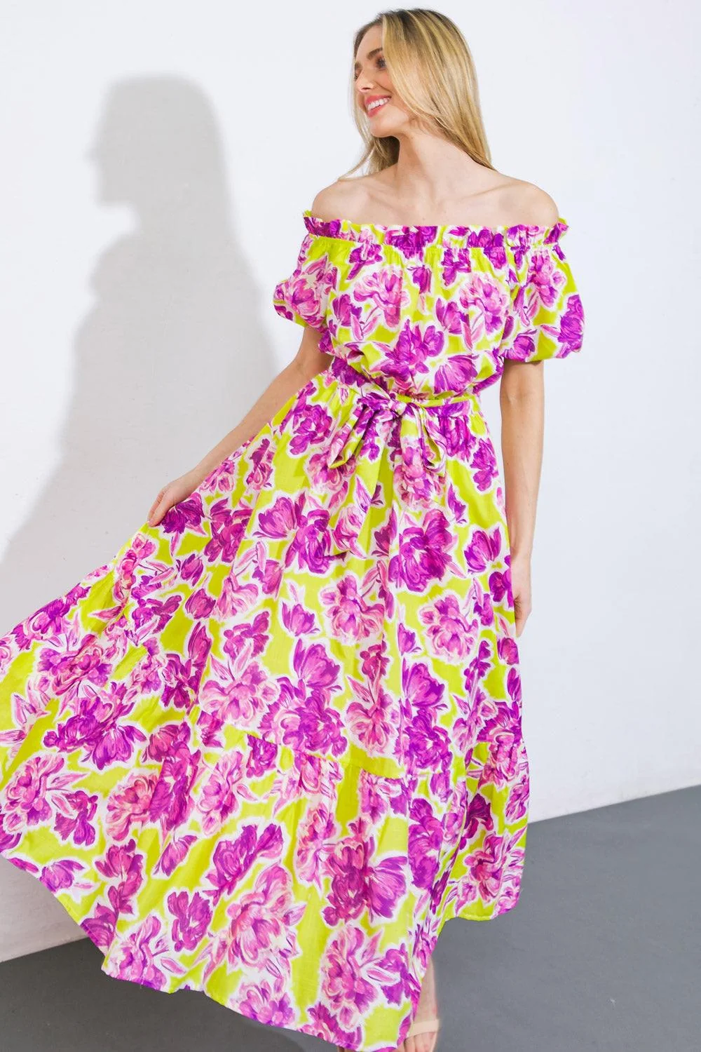 Authentic I'm in Charge Woven Midi Dress Premium