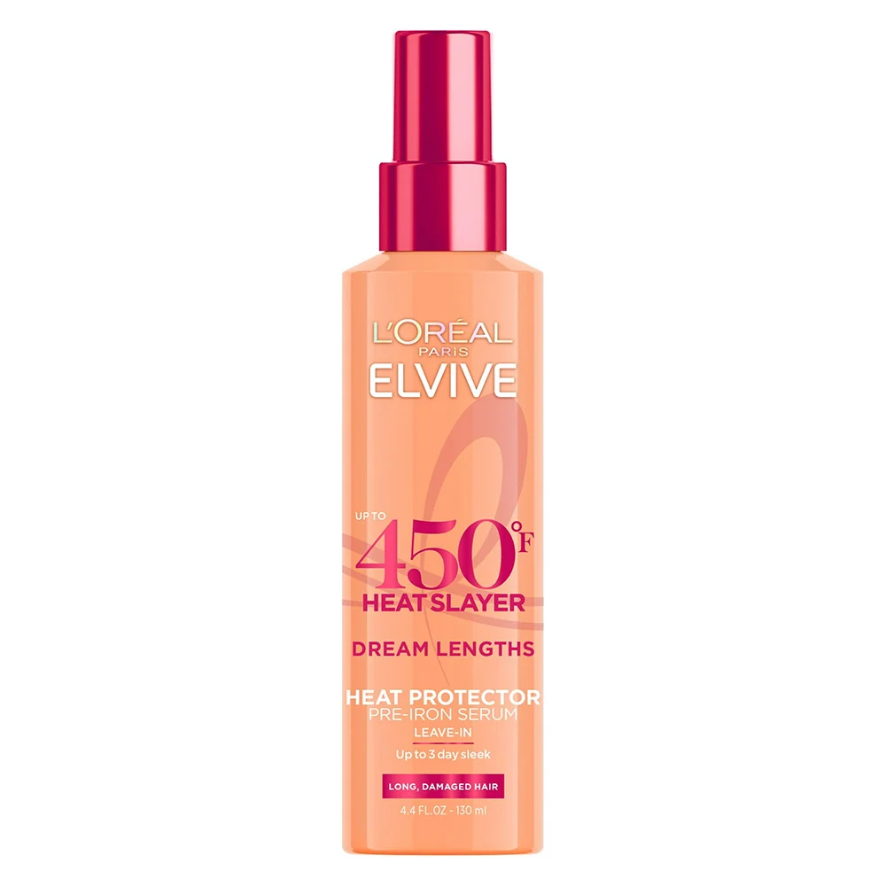User-Friendly Lo Paris Elvive Dream Lengths Heat Slayer Pre Iron Serum Heat Protector 4.4Oz 130ml First-Class