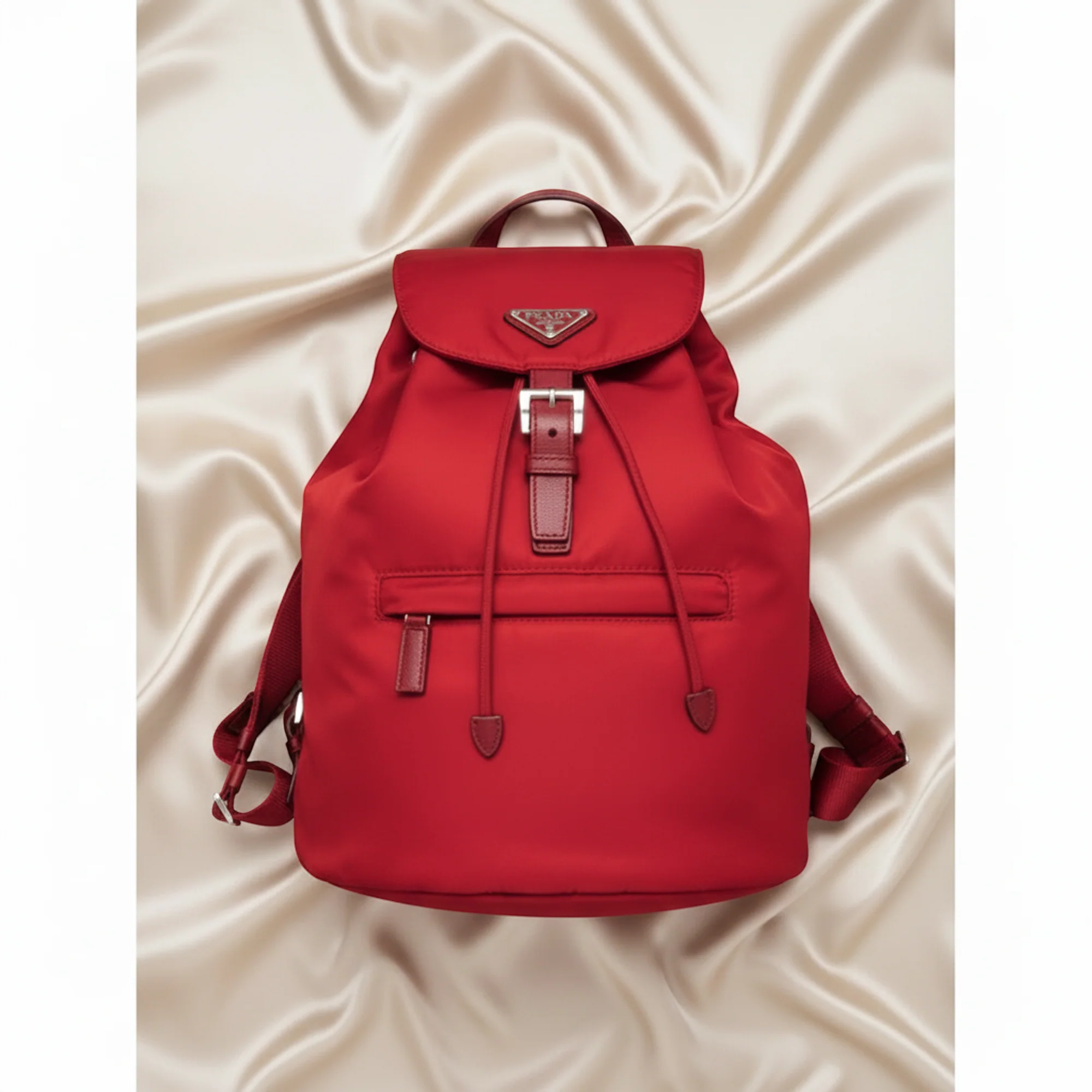 Versatile Prada Tessuto · Nylon Backpack User-Friendly