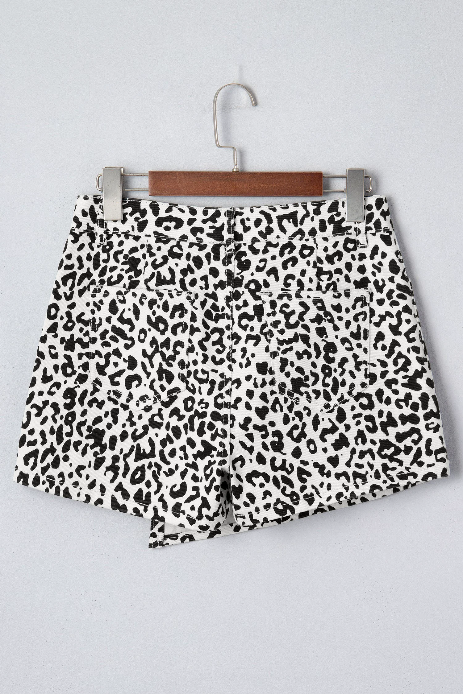 Breathable Lee Print Overlap Shorts Convenient
