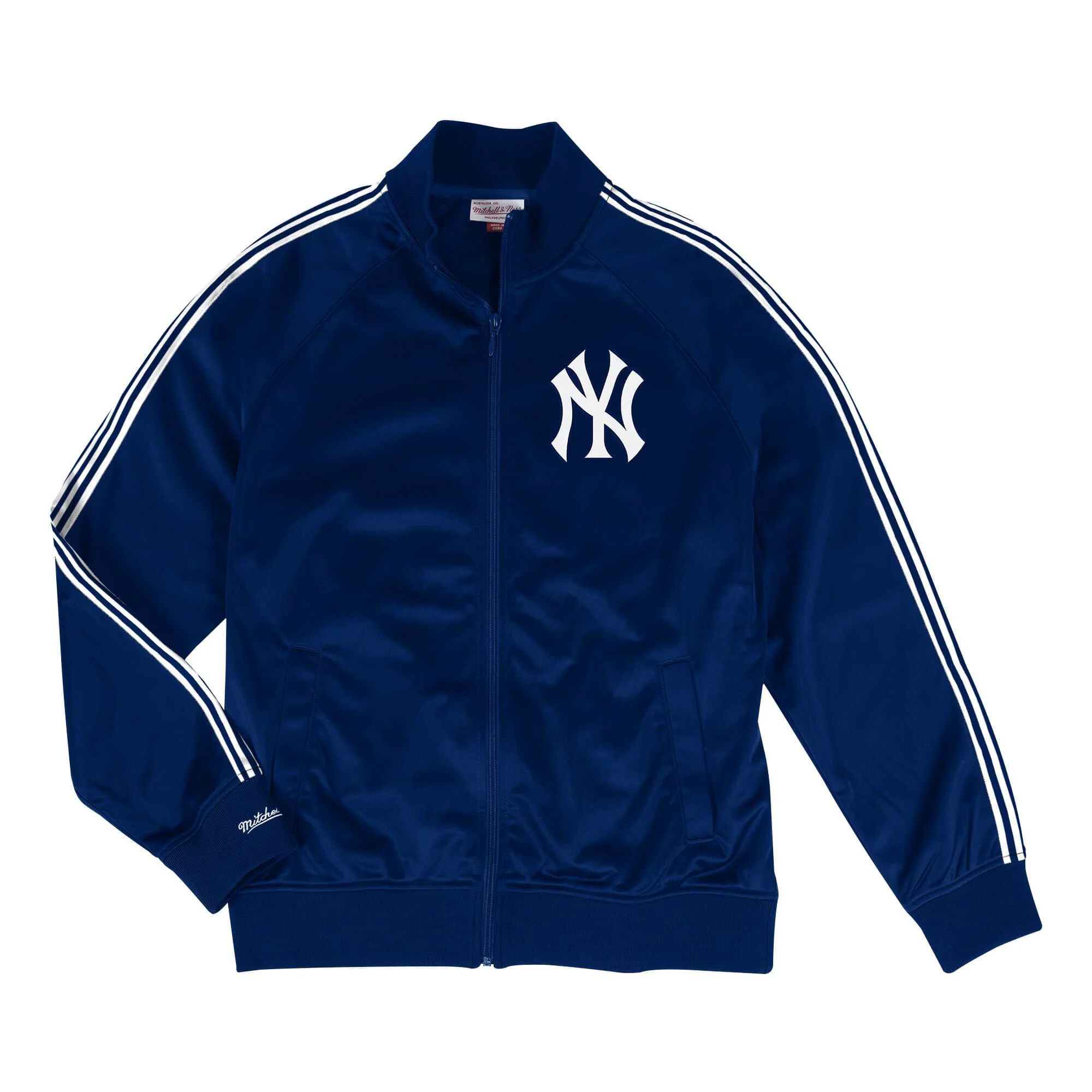 Elegant Mitchell Ness Men's MLB Track Jacket New York Yankees Jackets Versatile