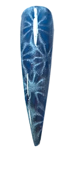Artisan Blue Zircon Velvet Cats Eye Gel Polish Practical