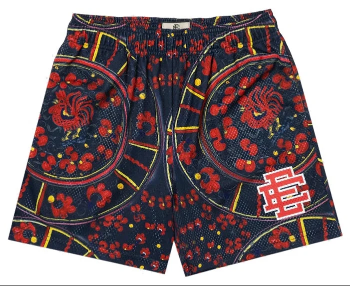 World-Class Eric Emanuel Men's Ee Basic Short Rooster Blue Fw22 Shorts Organic