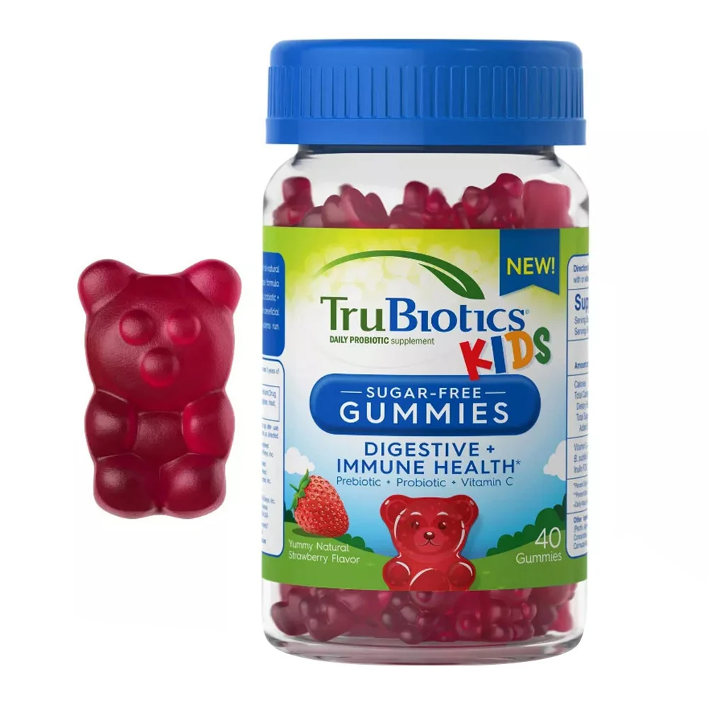Easy-to-Use TruBiotics Kids Daily Probiotic Supplement 40 Ea Luxury