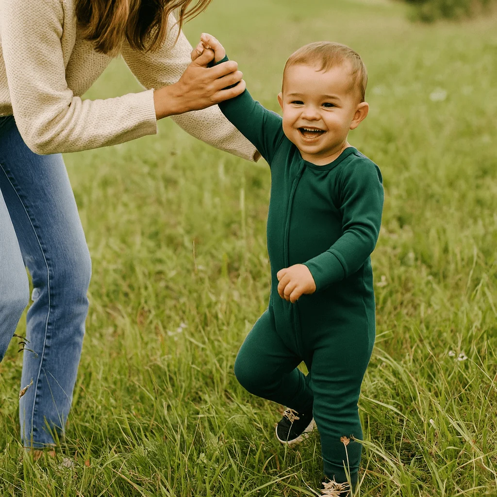 World-Class Hunter Green Convertible Romper Fashionable
