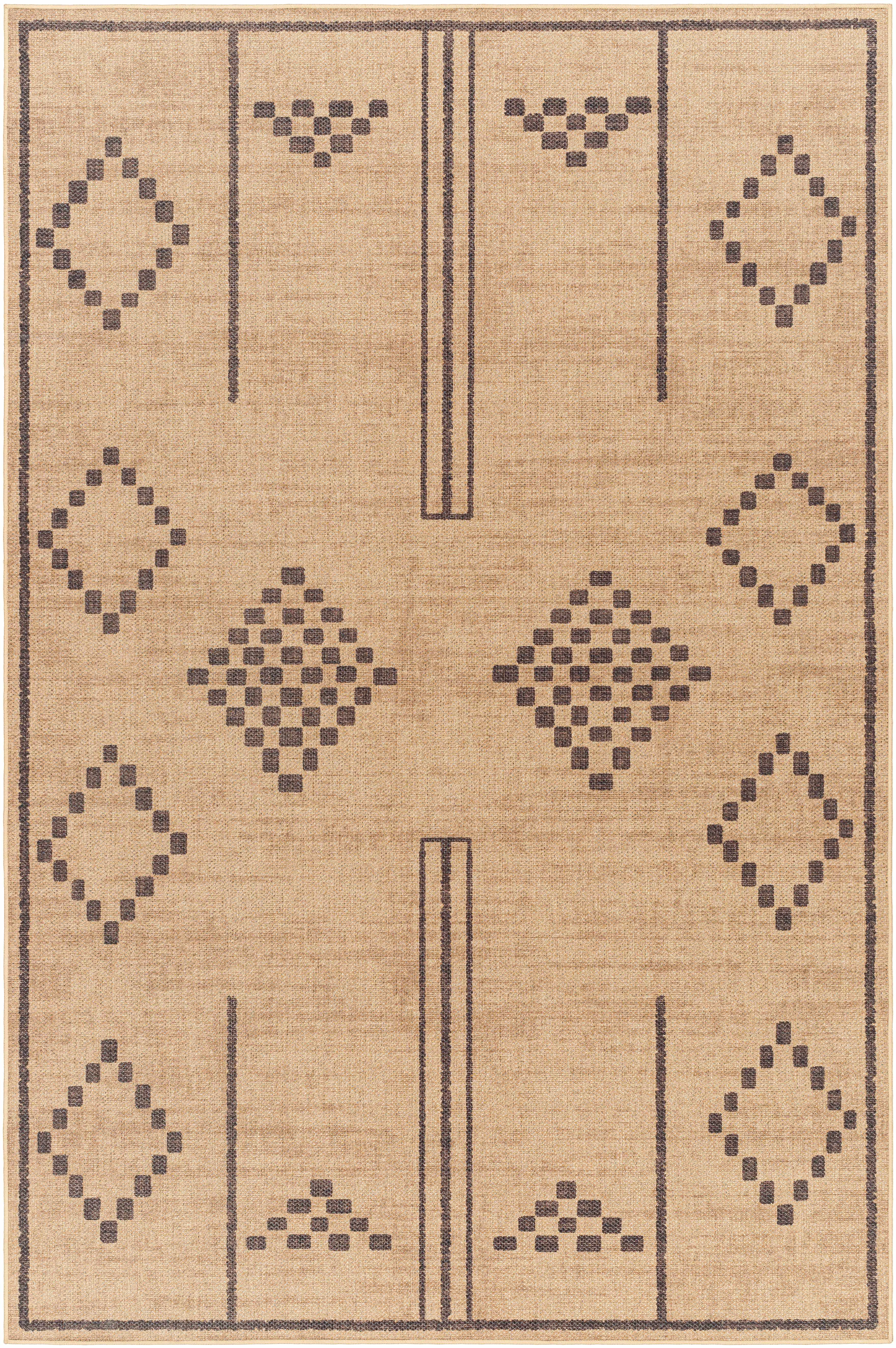 Versatile Fathi Washable Area Rug - Expertly Made
