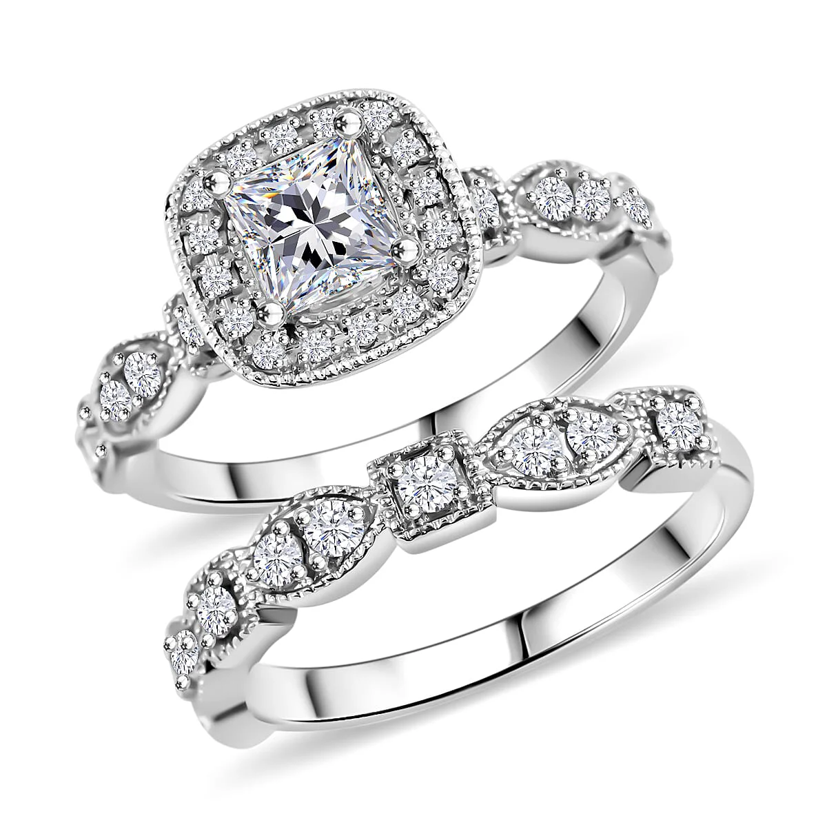 Casual HomeJewelryRingsHalo Rings 6306740 Stylish