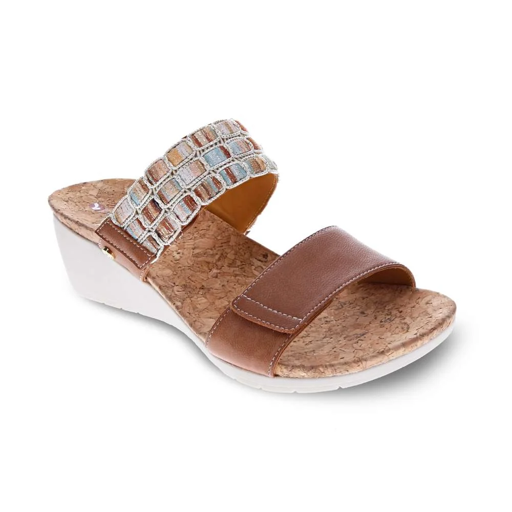 Traditional Sorrento Wedge - Cognac Reliable