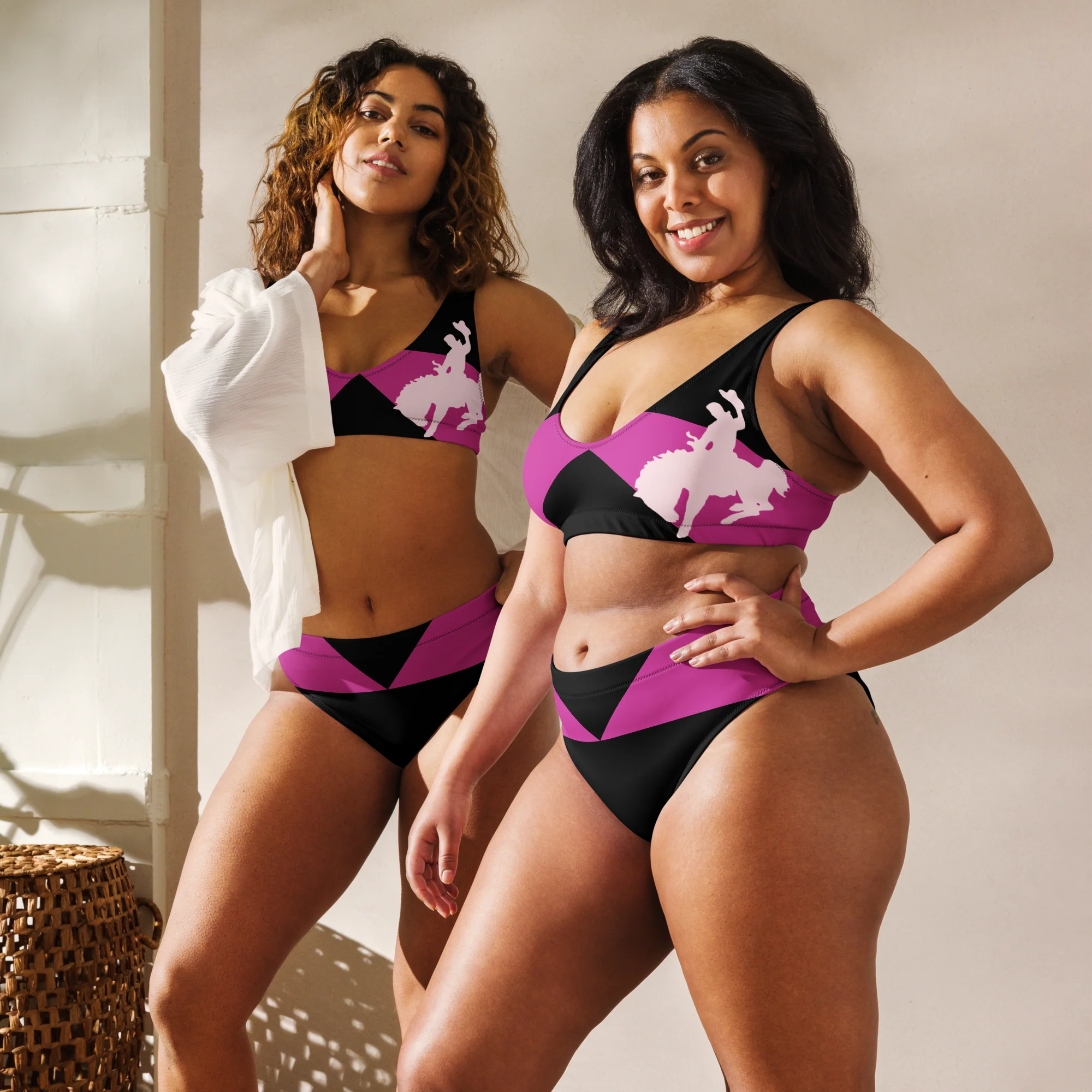 Exceptional Baha Ranch Yeehaw Pink Bronc Bikini Trusted