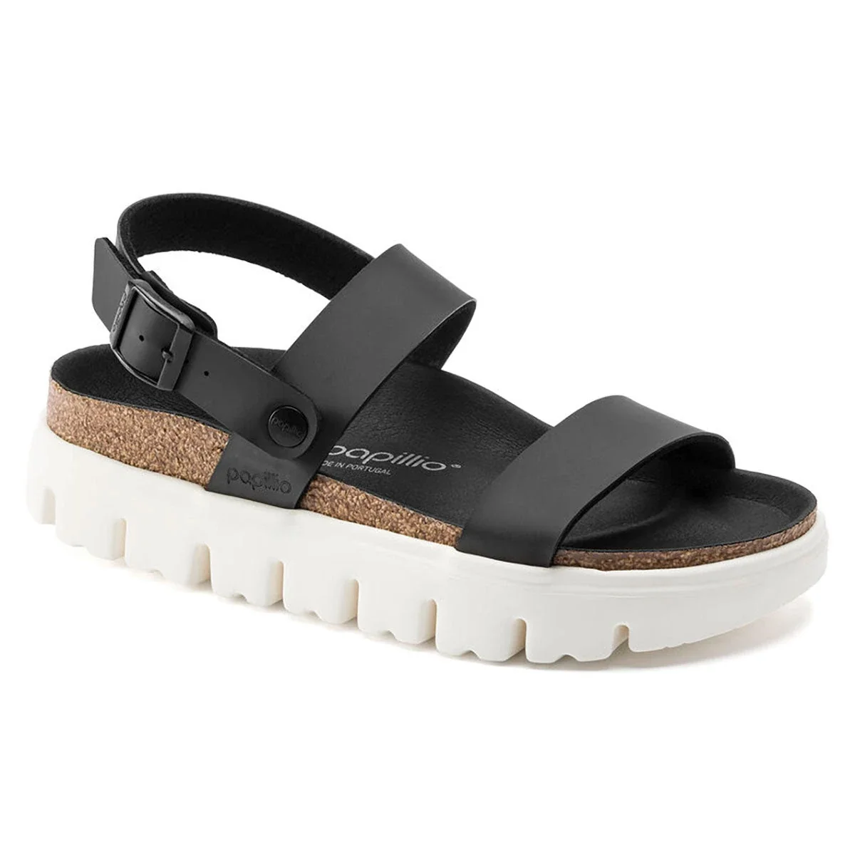Sustainable Birkenstock Women's Papillio Cameron Chunky Birko-Flor Sandals Enhanced