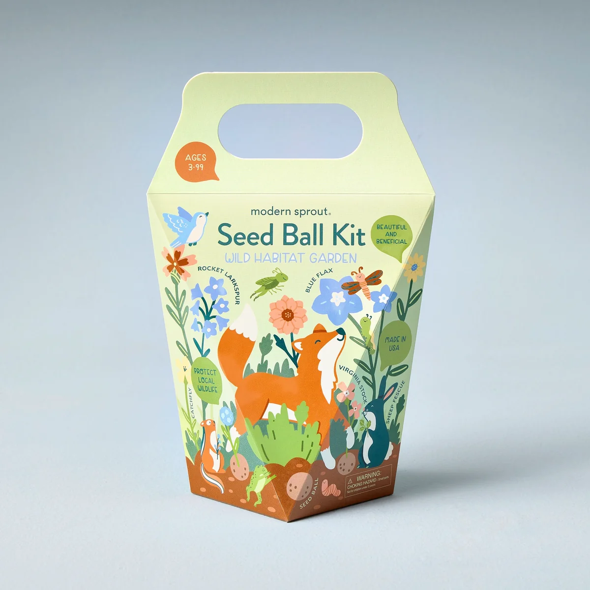 Fast DIY Seedball Kit Wild Habitat Garden Excellent