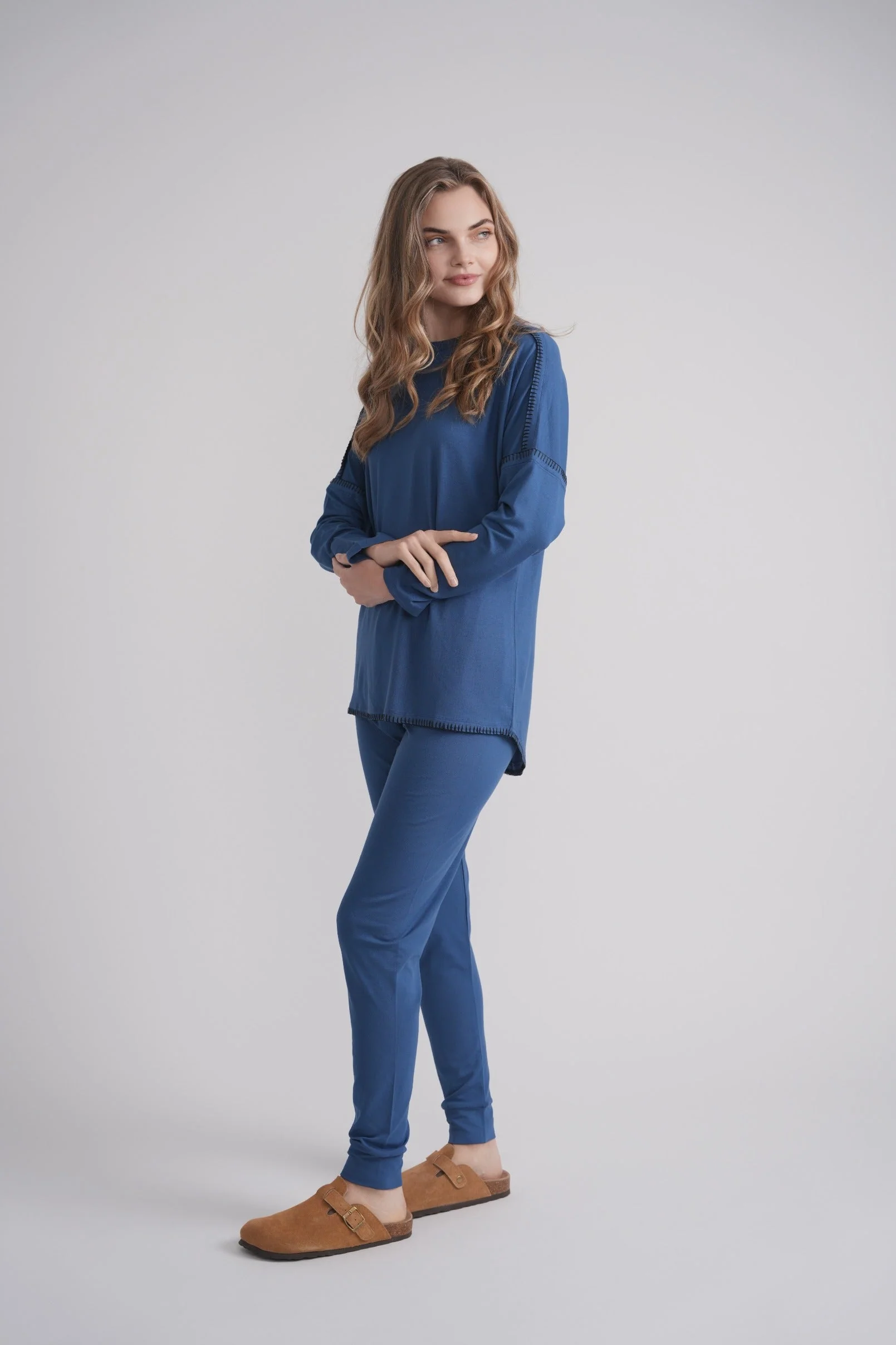 Versatile Blanket Stitch Pajamas Artisan