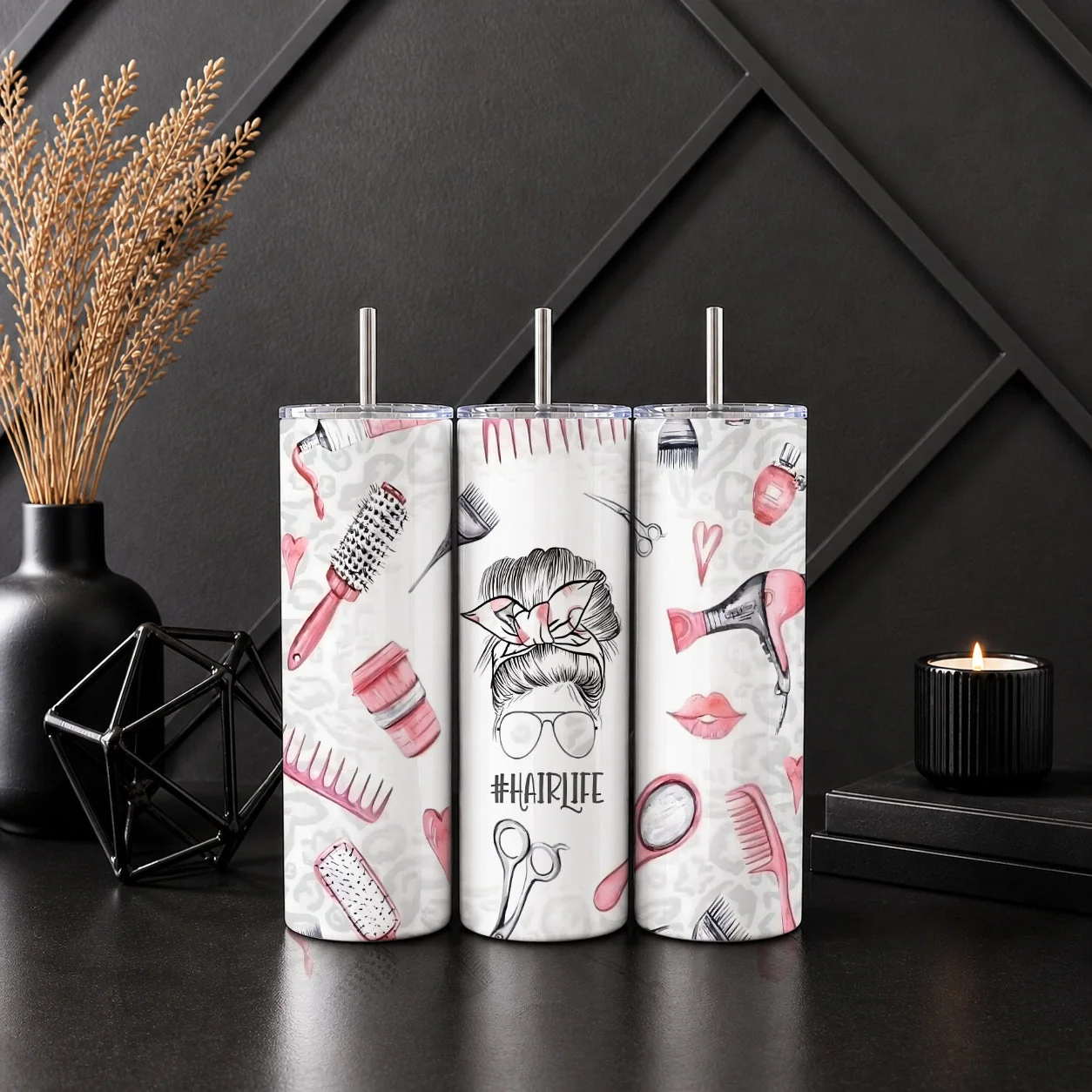 Elite HairLife Hairdresser Tumbler — Sip Society USA Carefully Designed