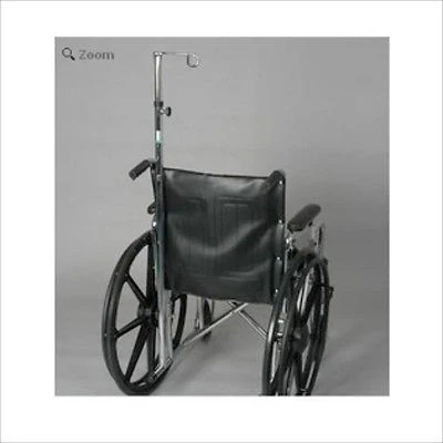 Stylish Hanging IV Carrying Holder Carrier Attachement Holding Stand Pole for Wheelchair Solid