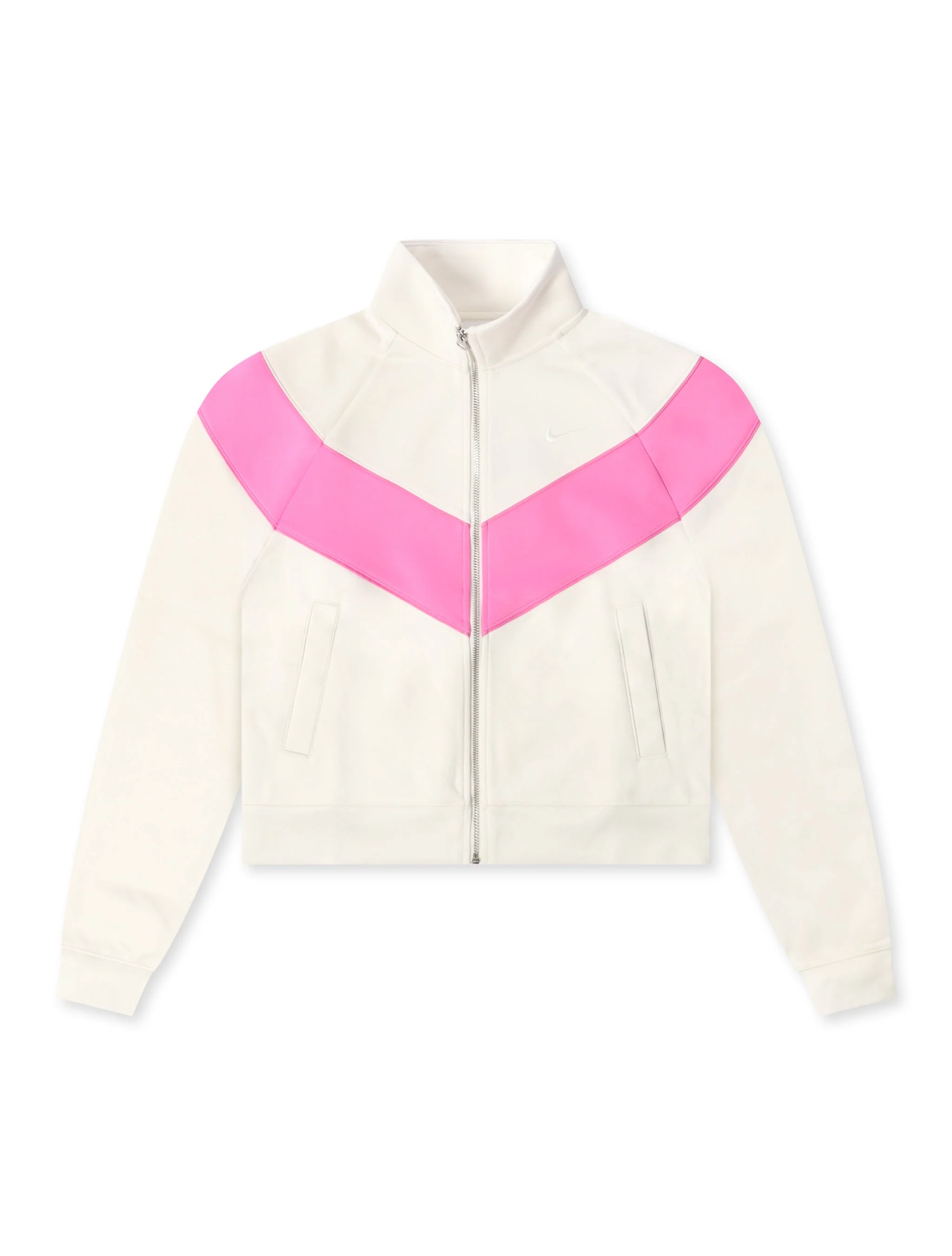 Trusted Nike Womens Sportswear Windrunner Knit Jacket - Sail Playful Pink Green