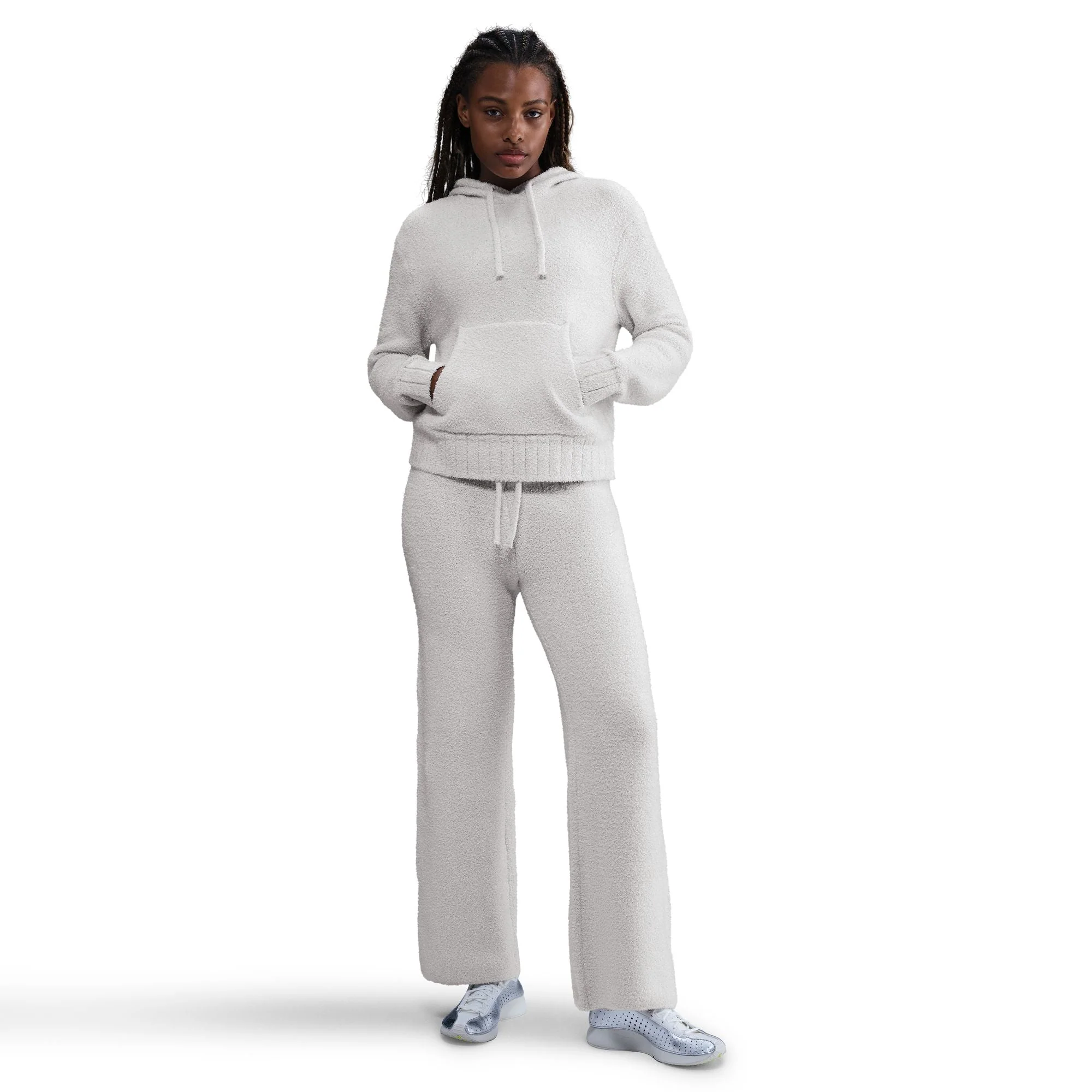 Recyclable Nike Sportswear Phoenix Cozy Bouclé - Grey Refined