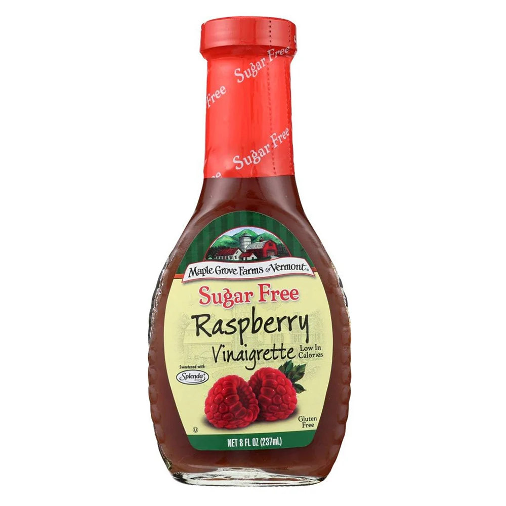 Carefully Designed Maple Grove Farms of Vermont Sugar Raspberry Vinaigrette Dressing 8 Oz Selected