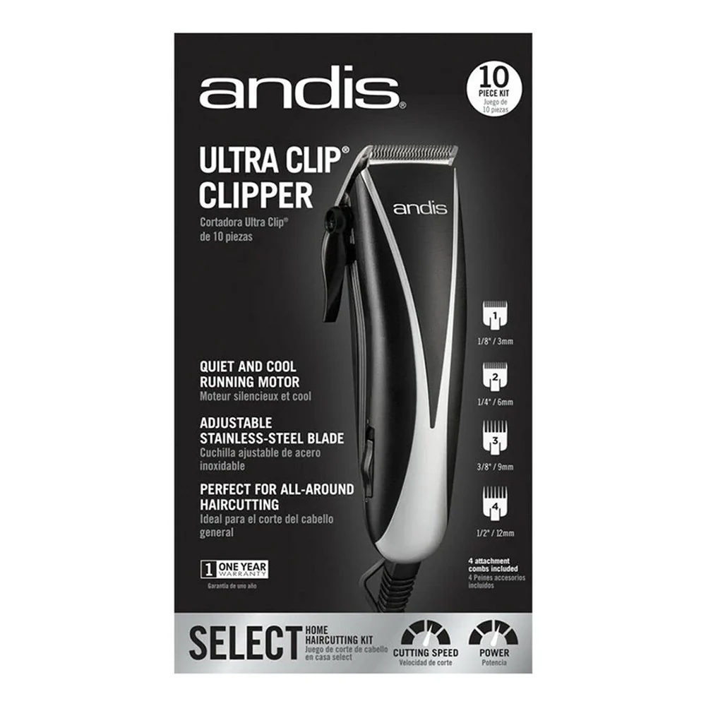 Specialty Andis Ultra Clip Clipper Kit 10 Piece 1 Ea Versatile