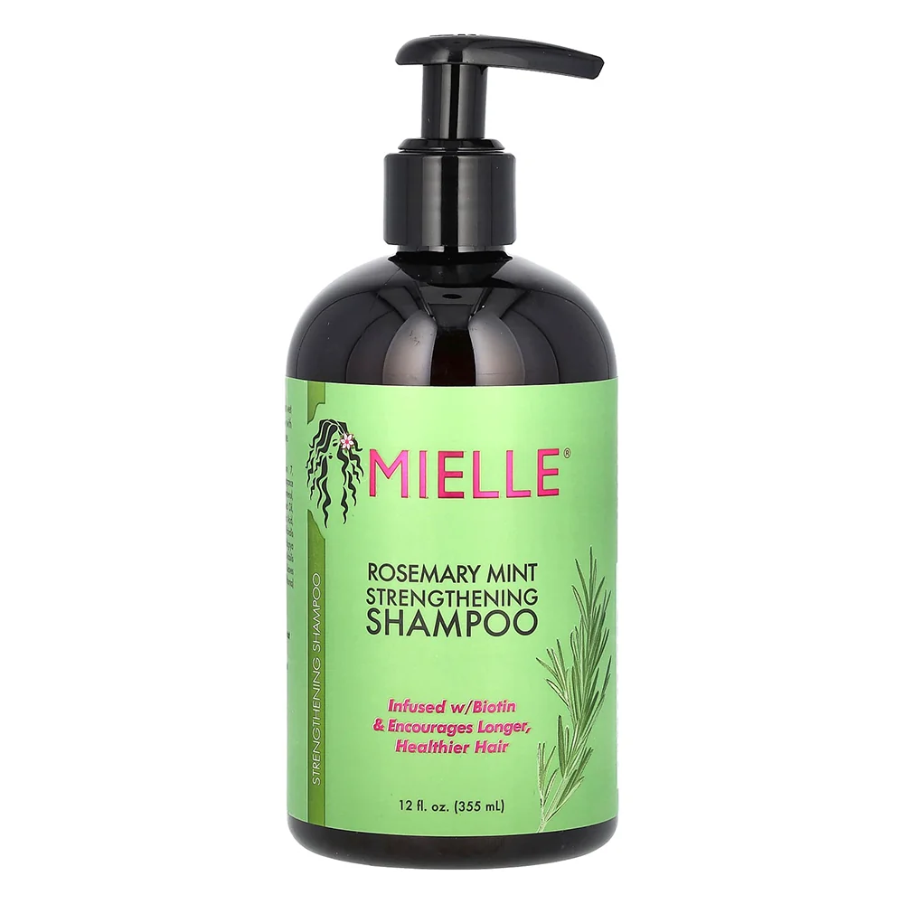Advanced Mielle Rosemary Mint Strengthening Shampoo for All Hair Types 12Oz 355ml Sustainable