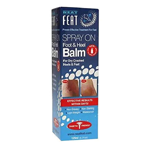 Authentic Neat Feat Spray-On Feet and Heel Balm 4.2 oz Casual