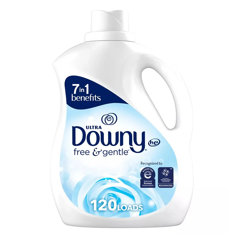 Carefully Designed Downy Ultra and Gentle He Compatible Ultra Liquid Fabric Softener 88 Oz Pure