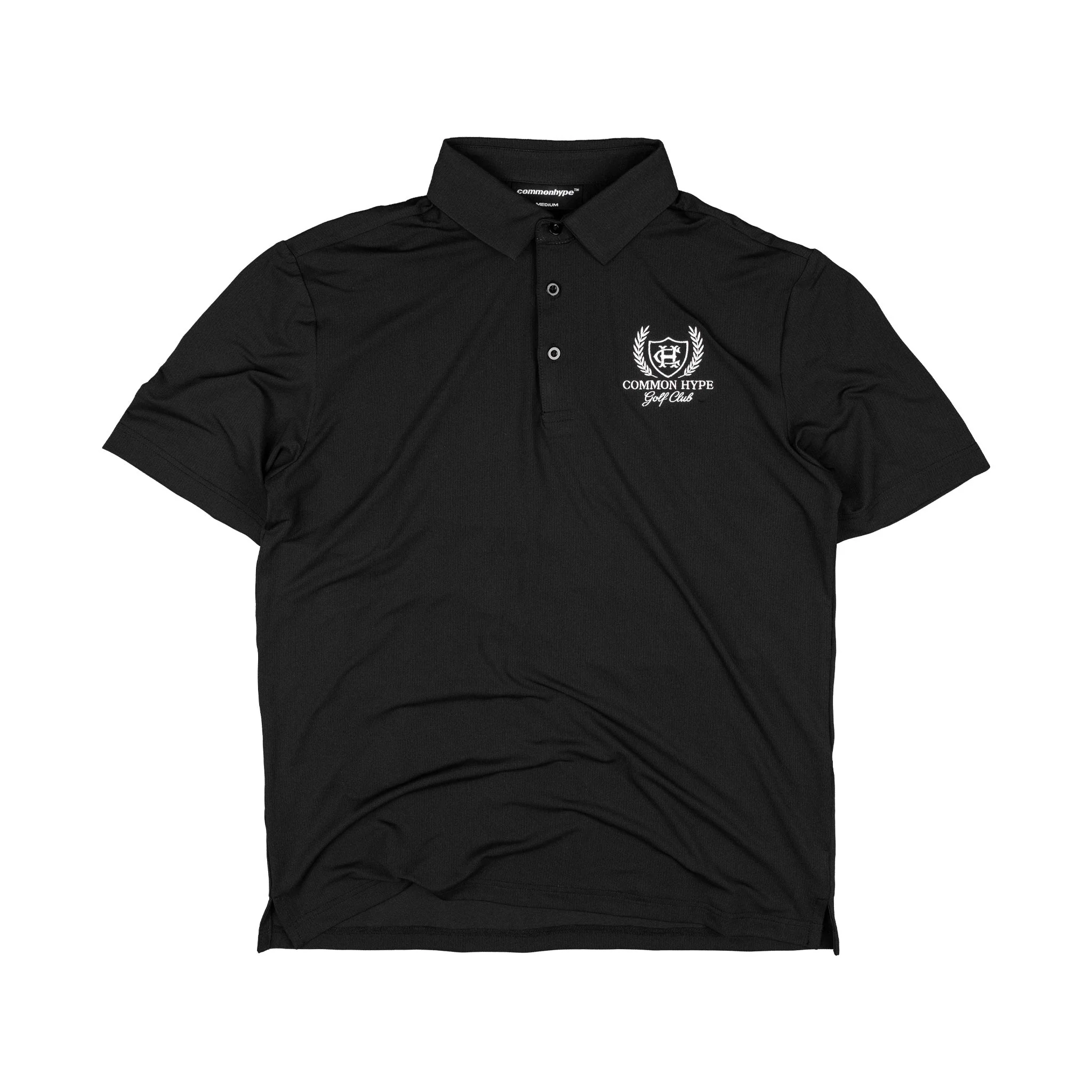Safe Common Hype Golf Club Polo Black Sophisticated