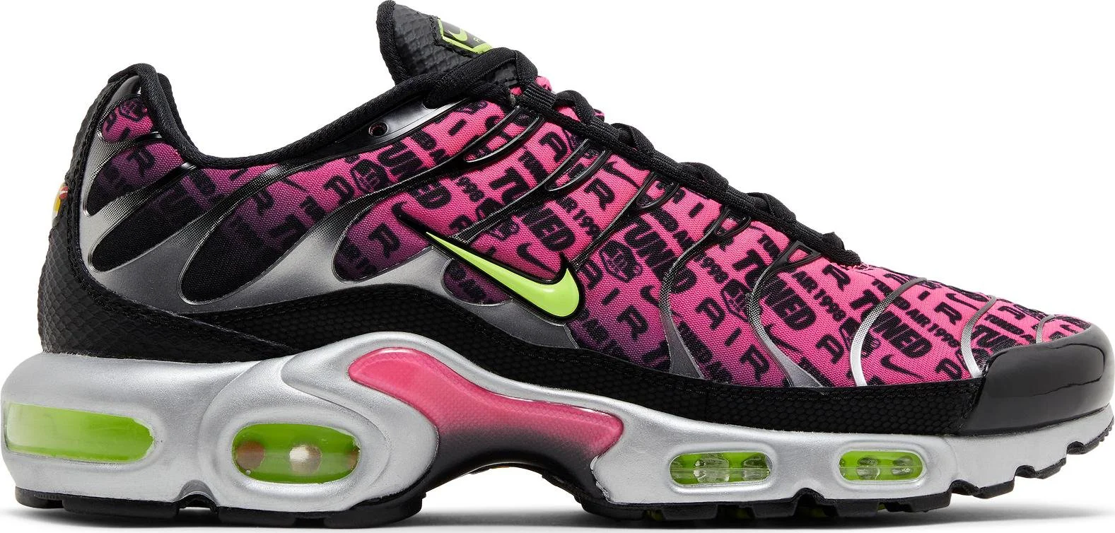 Comfortable Nike Men's Air Plus Mercurial Xxv 'Hyper Pink And Volt' Sneakers Consistent