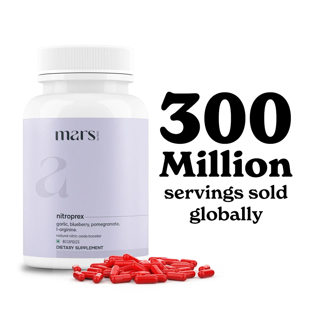 User-Friendly Mars NitroPrex – Natural Nitric Oxide Booster for Supercharge Blood Flow Stamina Performance Powerful