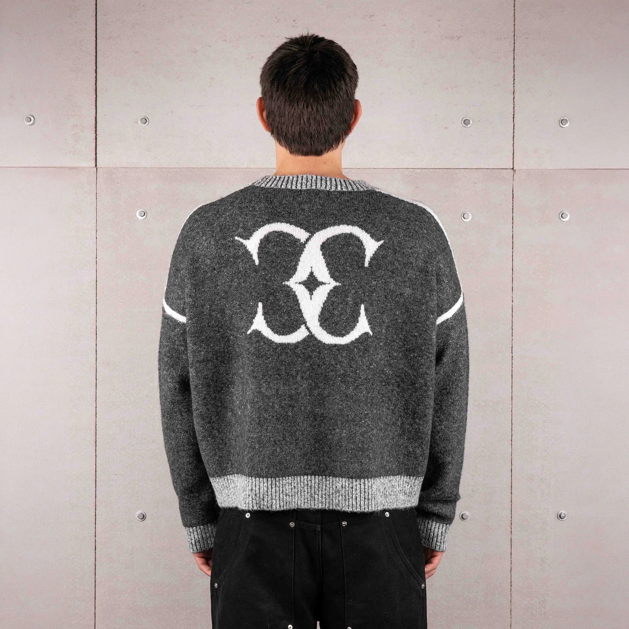 High-Quality Commons Pullover Knit Forrest Charcoal Easy-to-Use