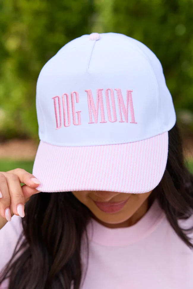 Quality Dog Mom Pink Hat First-Class
