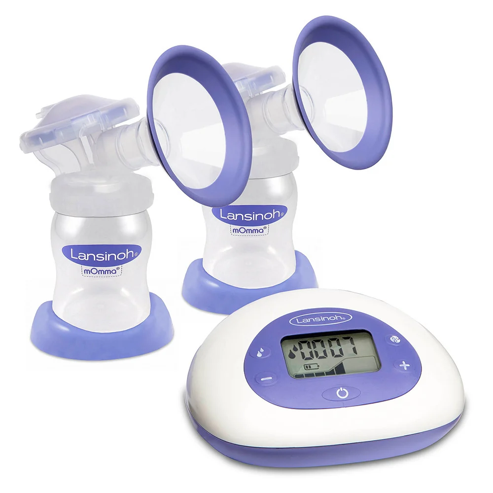 Exclusive Lansinoh Signature Pro Double Electric Breast Pump with Tote Bag 1 Ea Modern