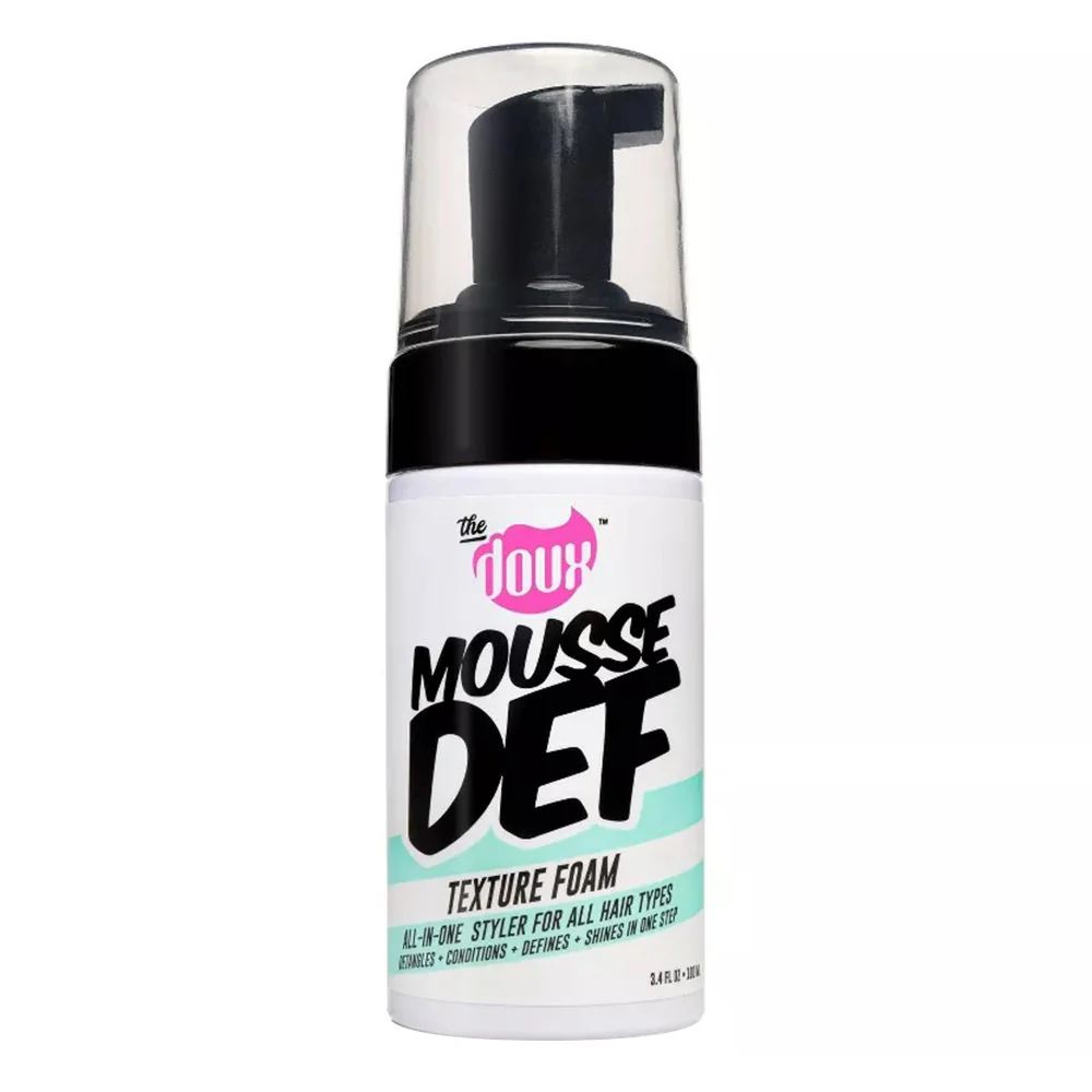 World-Class The Doux Def Lightweight Curl Hair Styling Mousse Foam 3.4Oz 100ml Consistent