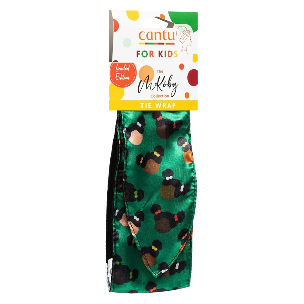 High-Quality Cantu Kids Tie Headband for Hair Styling and Protection 1Ea Secure